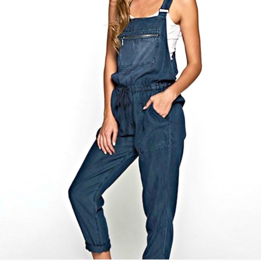 NWT Lovestitch Tencel denim overalls